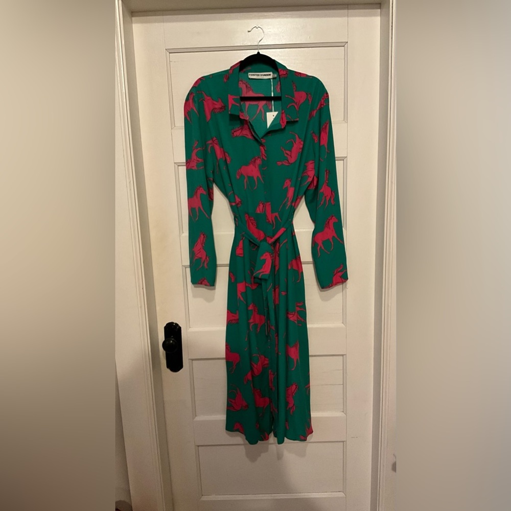 Twisted Wunder Horseprint Dress